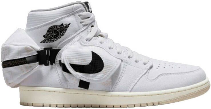 Jordan Air 1 Utility White Black Sail Schoenmaat 49 1 2 Sneakers DO8727 100 - Foto 4