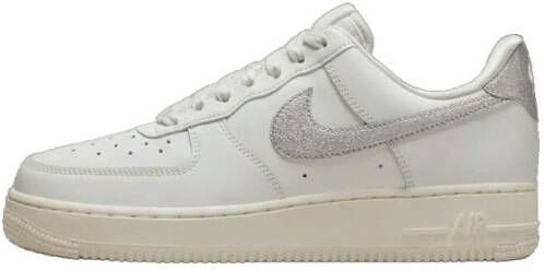 Nike Wmns Air Force 1 '07 Basketball Schoenen summit white metallic silver sail white 37.5 beschikbare maaten:37.5 - Foto 9