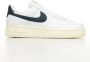 Nike Air Force 1 '07 Flyease \ White Vintage Sail Navy Sneakers - Thumbnail 2