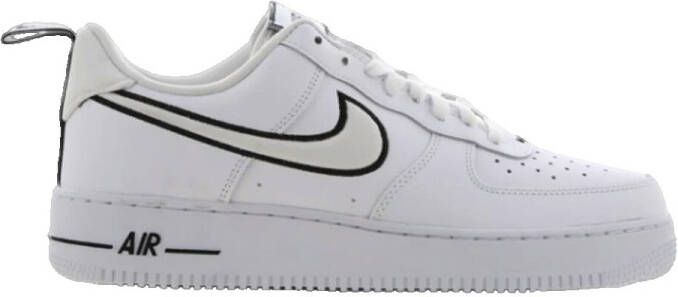 Nike Air Force 1 Low White Black Outline Swoosh Limited Edition Doos zonder deksel - Foto 3