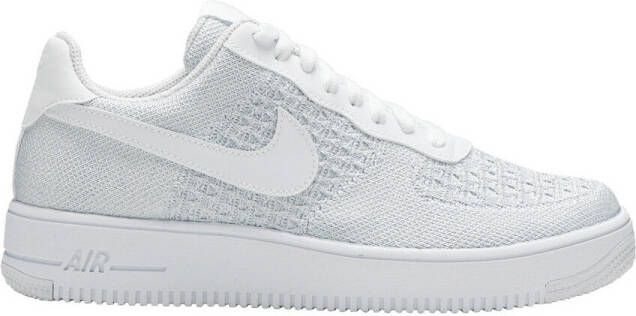 Nike Sneakers Air Force 1 Flyknit 2 White Pure Platinum