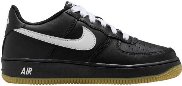 Nike Sneakers Air Force 1 Low LV8 Black Gum Light Brown White (GS)