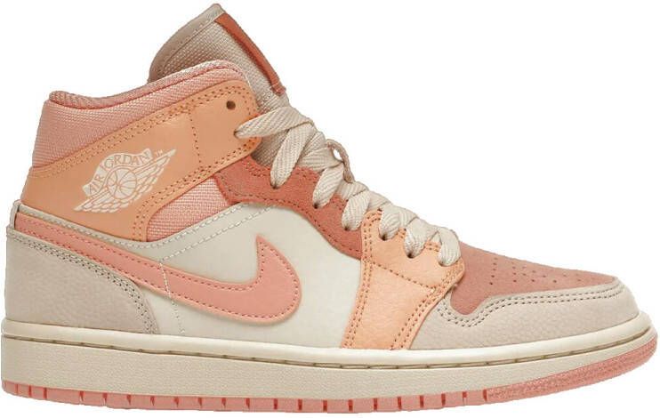 Nike Hoge Sneakers Air Jordan 1 Apricot