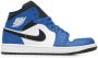 Jordan Schoenen Air 1 Mid Game Royal White Black- Heren Game Royal White Black - Thumbnail 2