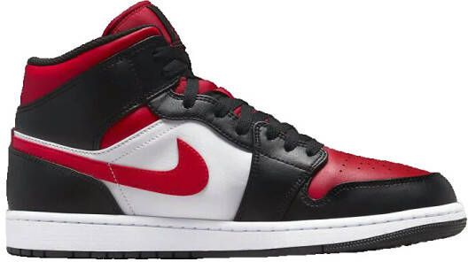 Jordan Air 1 Mid(Gs ) Black Fire Red White Schoenmaat 36+ Shoes grade school 554725 079 - Foto 3