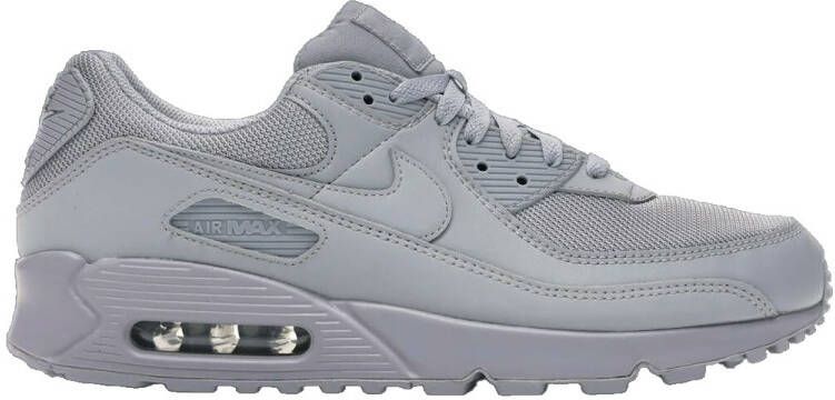 Nike Air Max 90 Heren Wolf Grey Black White Black- Heren Wolf Grey Black White Black - Foto 13