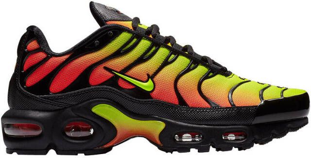 Nike Sneakers Air Max Plus Black Volt Solar Red ( 's)