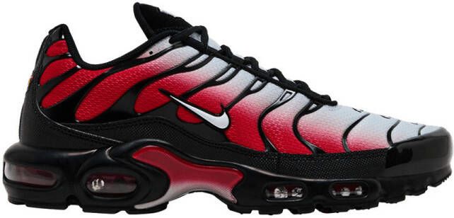 Nike Sneakers Air Max Plus Pure Platinum University Red Black White