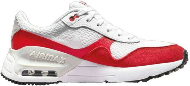 Nike Air Max Systm sneakers wit rood lichtgrijs