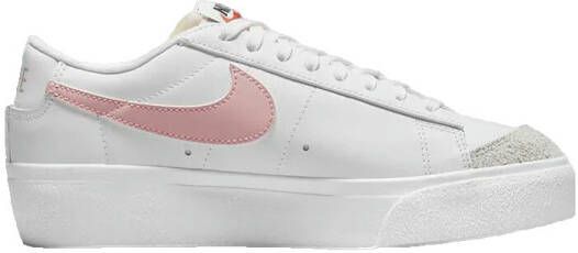 Nike Wmns Blazer Mid Basketball Schoenen white pink oxford black summit white maat: 36.5 beschikbare maaten:38.5 39 40.5 36.5 42 - Foto 16