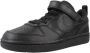 Nike court borough low recraft classic sneakers zwart kinderen - Thumbnail 3