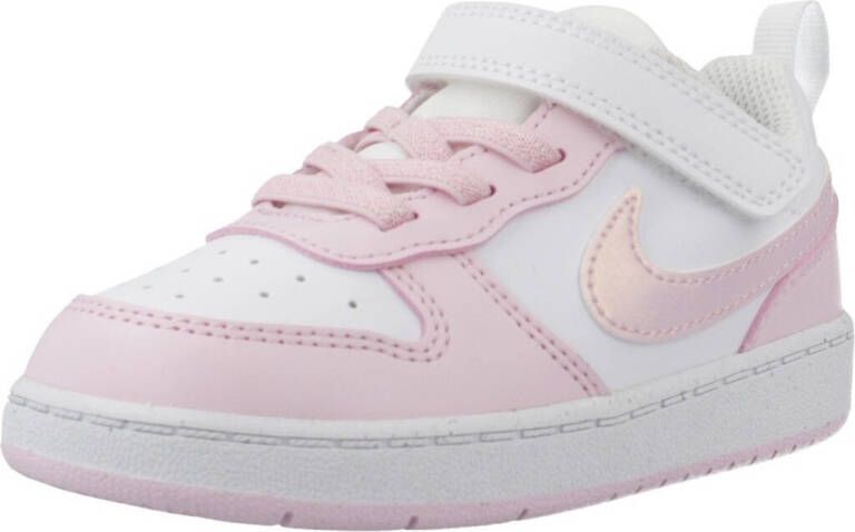Nike court borough low recraft sneakers wit zwart kinderen - Foto 4
