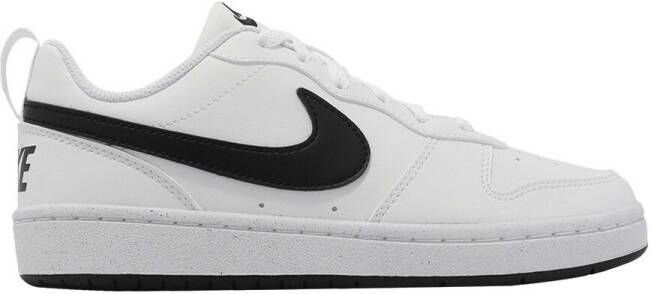 Nike Sneakers Court Borough Low Recraft White Black (GS)