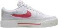 Nike Sneakers Baskets Court Legacy Lift blanc rose - Wit