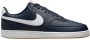 Nike Court Vision Low Mannen Marineblauw Sneakers - Thumbnail 2