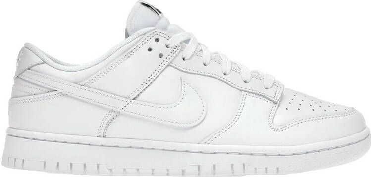Nike Dunk Low Triple White (2021) ( 's) DD1503-109 Wit Schoenen - Foto 8