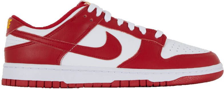 Nike Sneakers Baskets Dunk Low Retro blanc rouge - Foto 2