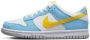 Nike Homer Simpson Dunk Low Sneakers Blauw Dames - Thumbnail 2