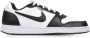 Nike Ebernon Low Prem Sneakers Mannen Zwart Wit - Thumbnail 2
