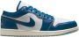 Jordan Air 1 Low White Blue Grey Sail Industrial Blue- Heren White Blue Grey Sail Industrial Blue - Thumbnail 2