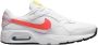 Nike Witte Sportieve Textiel Sneakers Vrouwen White Dames - Thumbnail 14
