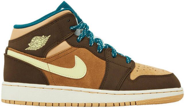 Nike Sneakers Jordan 1 Mid Cacao Wow (GS)