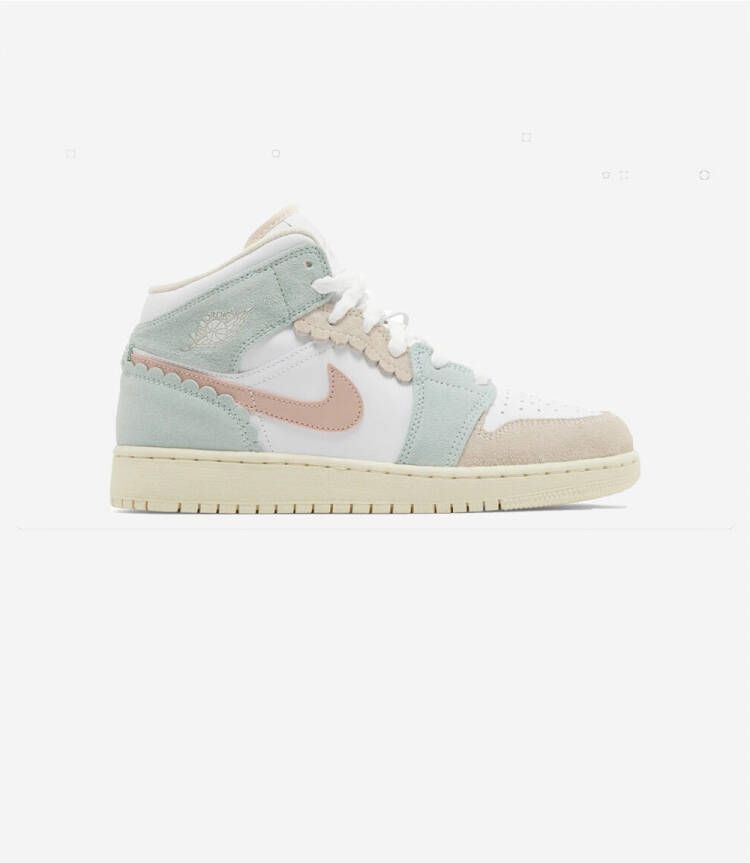 Nike Sneakers Jordan 1 Mid SE Pink Oxford (GS)