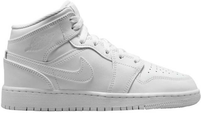 Nike Sneakers Jordan 1 Mid Triple White (2023) (GS)