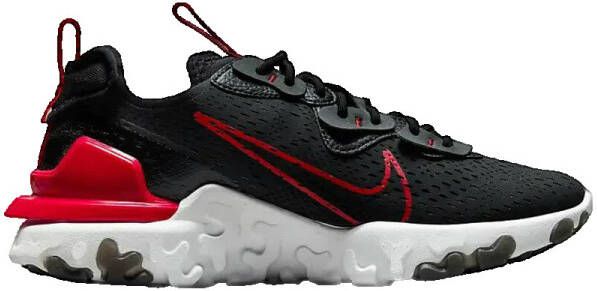 Nike Lage Sneakers React Vision Black University Red - Foto 3