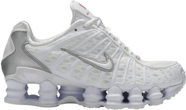 Nike Sneakers Shox TL White Metallic Silver