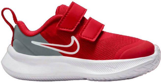 Nike Star Runner 3 TDV Hardloopschoenen University Red University Red Smoke Grey Kinderen