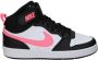 Nike Court Borought Mid 2 Zwart Sneakers Meisjes - Thumbnail 3
