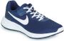 Nike Revolution 6 Next Nature hardloopschoenen donkerblauw wit grijs blauw - Thumbnail 2