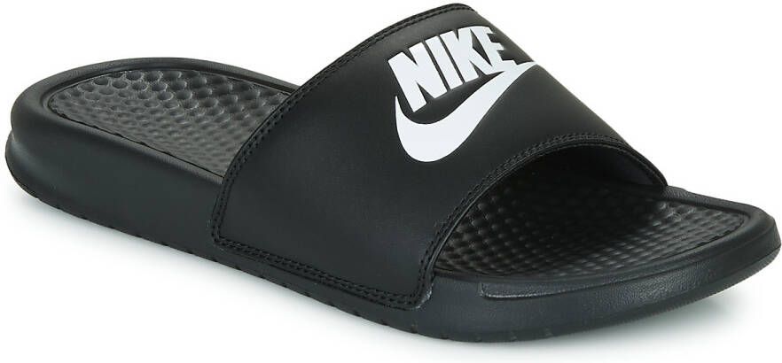 Nike Benassi Dames Slippers en Sandalen Zwart Maat: 35.5 Mesh Synthetisch Foot Locker