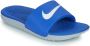 Nike "Synthetische Sliders voor Vrouwen" Blauw Dames - Thumbnail 3
