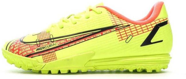 Nike Jr. Mercurial Vapor 14 Academy TF Voetbalschoen voor kleuters kids (turf) Geel