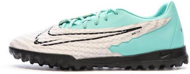 Nike Low top voetbalschoenen (turf) Phantom GX Academy Hyper Turquoise Fuchsia Dream White Black- Heren Hyper Turquoise Fuchsia Dream White Black