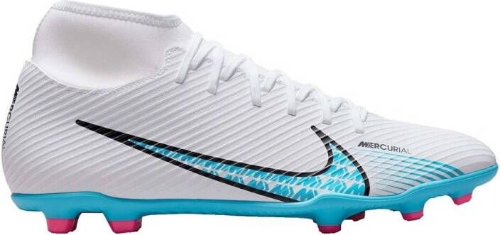 Nike Superfly 9 Club Voetbalschoen met sok Wit Blauw Limited edition Doos zonder deksel - Foto 6