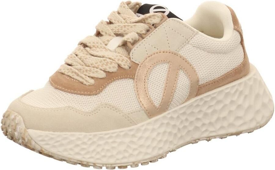 No Name Carter Jogger beige bronskleurige leren sportschoenen - Foto 2