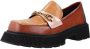 Noa Harmon Stijlvolle dikke zool loafers voor vrouwen Brown Dames - Thumbnail 3