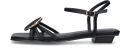 Noa Harmon Platte sandalen 10282P - Zwart