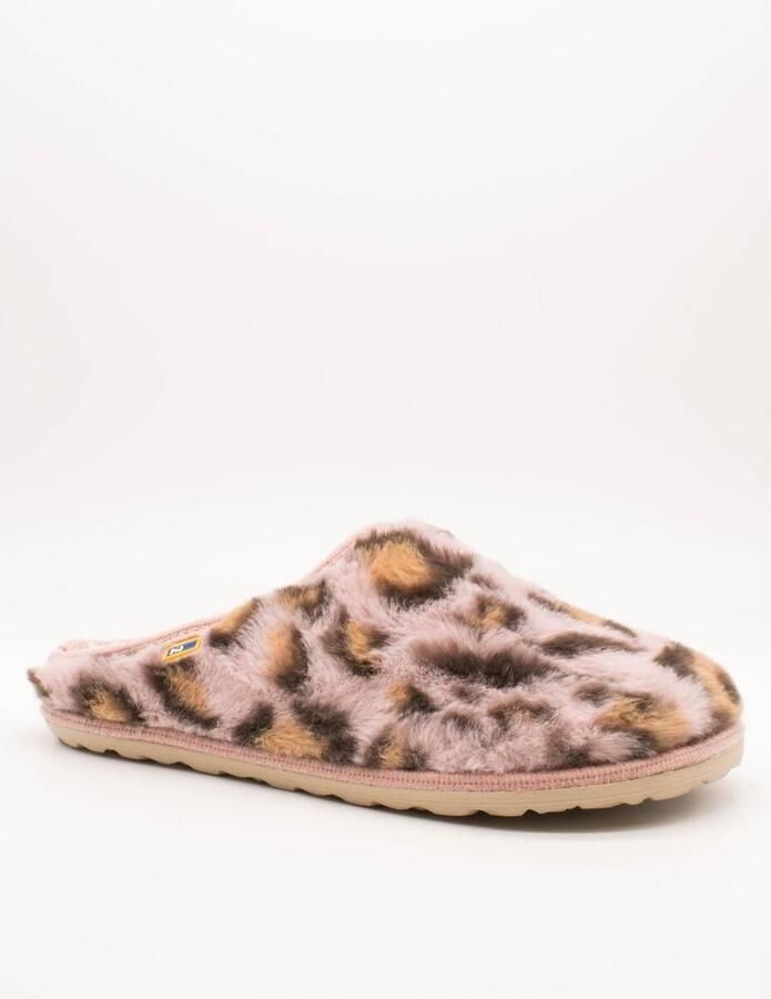 Nordikas Pantoffels 2083 Leopardo Rosa