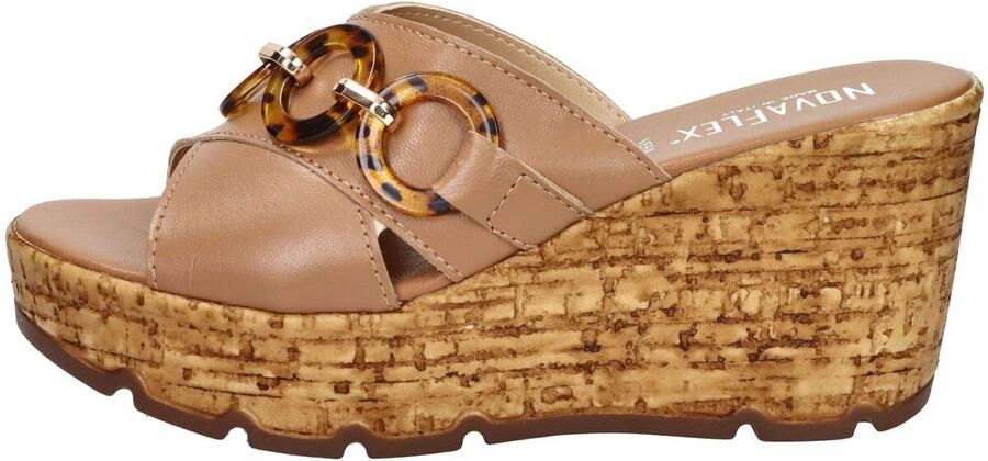 Novaflex Sandalen met sleehak VERCEIA