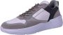 NUBIKK Lage Sneakers Heren Roque Road Wave Maat: 41 Materiaal: Leer Kleur: Wit - Thumbnail 5