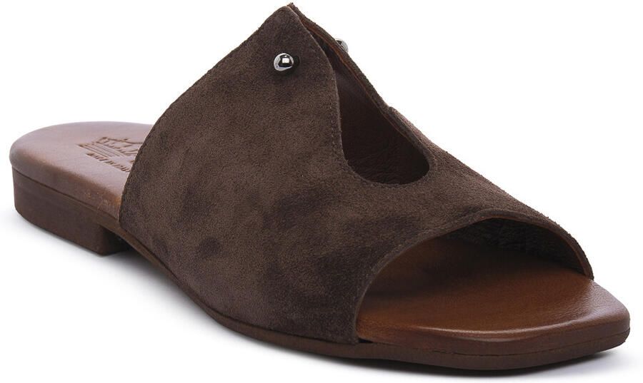 Nuova Cuoieria Platte sandalen MORO
