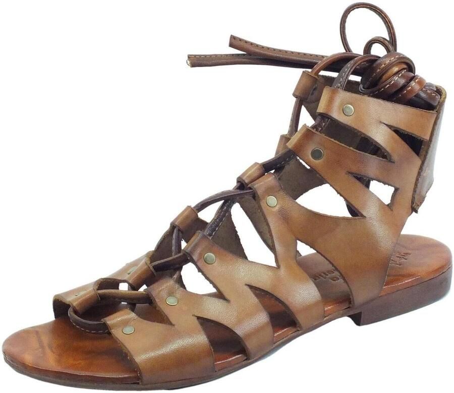 Nuova Cuoieria Platte sandalen E168-49