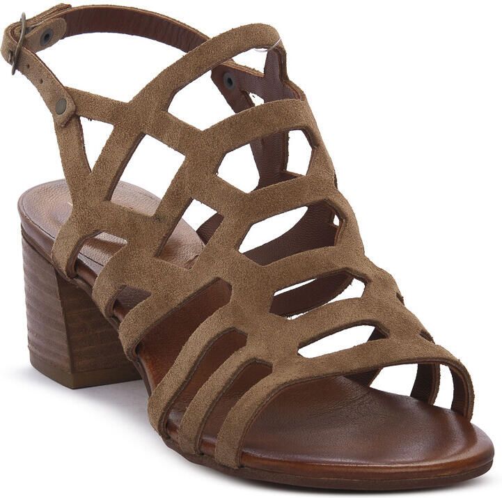 Nuova Cuoieria Sandalen met hakken SABBIA
