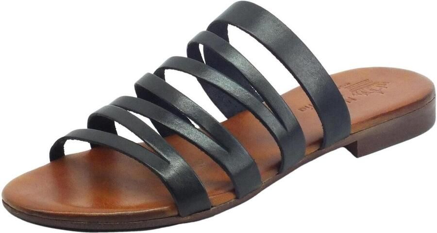 Nuova Cuoieria Platte sandalen Y225-49