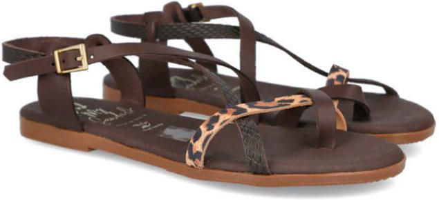 Oh My Sandals Platte sandalen MANDEN 5807