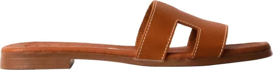 OH MY SANDALS Platte leren sandalen - Foto 2